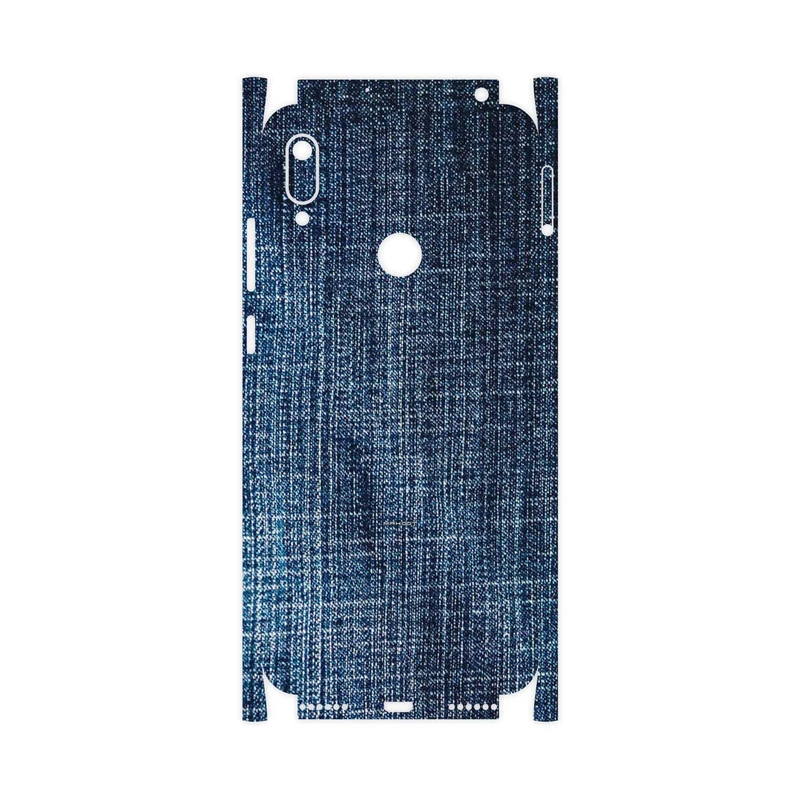 برچسب پوششی ماهوت مدل Fabric Texture 3-FullSkin مناسب برای گوشی موبایل هوآوی Y6 Prime 2019