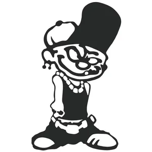 برچسب بدنه خودرو دکال طرح پسرک کد P1