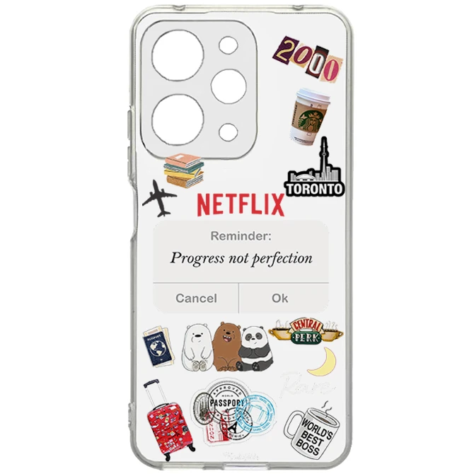 کاور طرح Progress مناسب برای گوشی موبایل شیائومی Redmi12