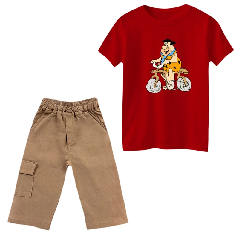 ست تی‌شرت و شلوارک پسرانه مدل عصر هجر کد 1