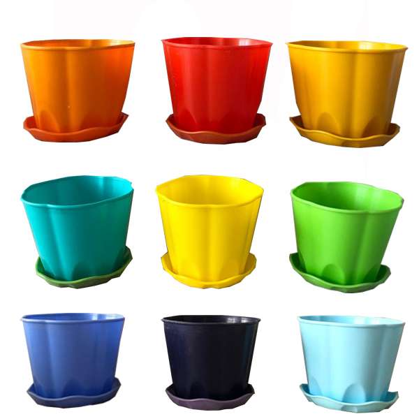 گلدان مدل نگین بسته 9 عددی