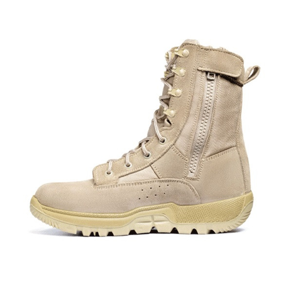 پوتین ایمنی مدل گارد زیپ دار جیر