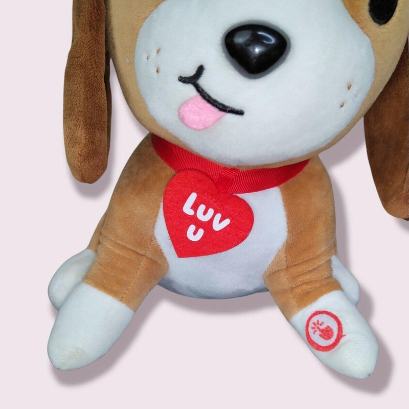 عروسک طرح سگ مدل Hallmark Puppy Dog کد SZ13/1159 ارتفاع 25 سانتی‌متر