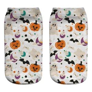 جوراب دخترانه مدل هالوین کد 1479