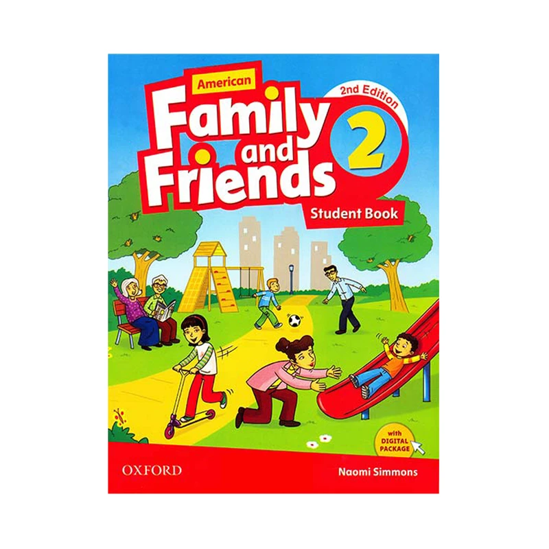 کتاب American Family and Friends 2 Second Edition اثر Naomi Simmons انتشارات oxford