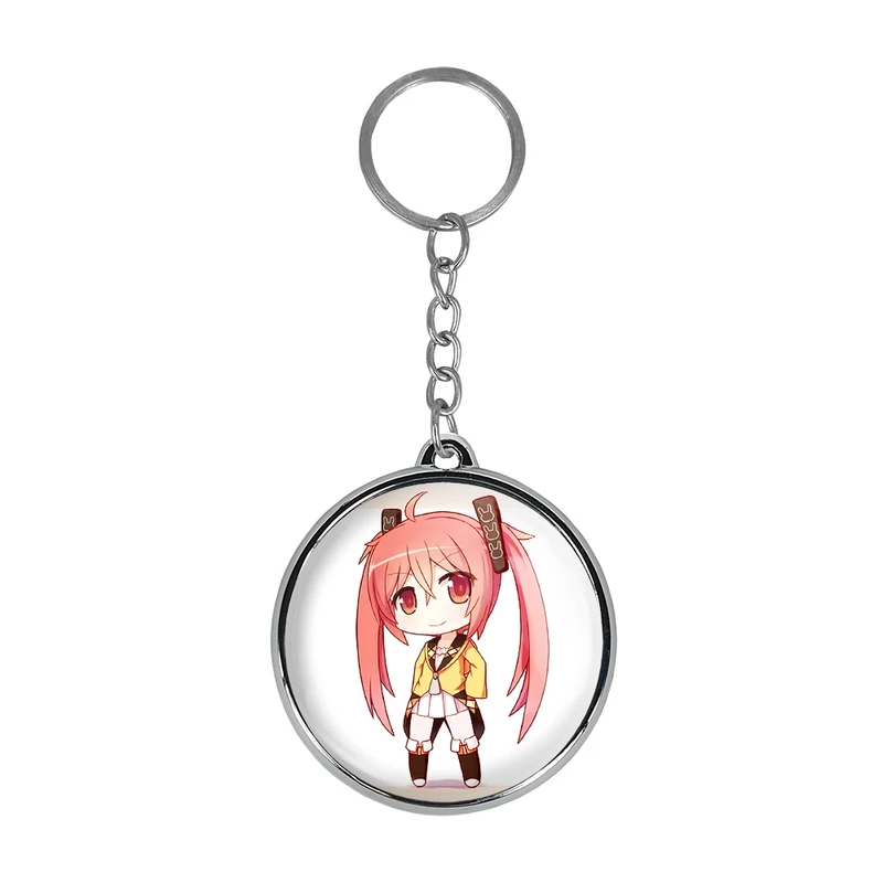 جاکلیدی خندالو طرح انجو و هانزاکی انیمه گلوله سیاه مدل دوطرفه کد 3584135842