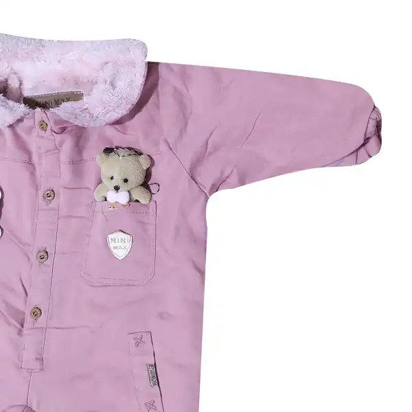 سرهمی نوزادی نی نی مکس مدل عروسکی رنگ صورتی