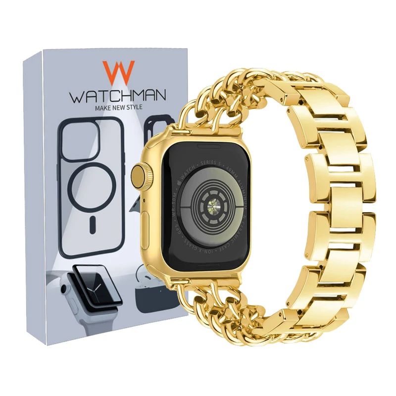  بند واچ من مدل Cartier مناسب برای اپل واچ سری 10 سایز 46 میلی متری