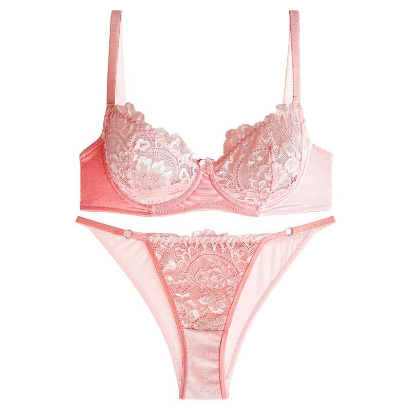 ست شورت و سوتین زنانه نوشه پوش کد 13-850 مدل مخمل توری فنردار