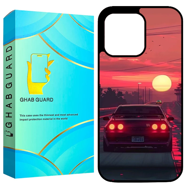  کاور قاب گارد طرح ماشین مدل GCHP13P مناسب برای گوشی موبایل اپل iPhone 13 Pro