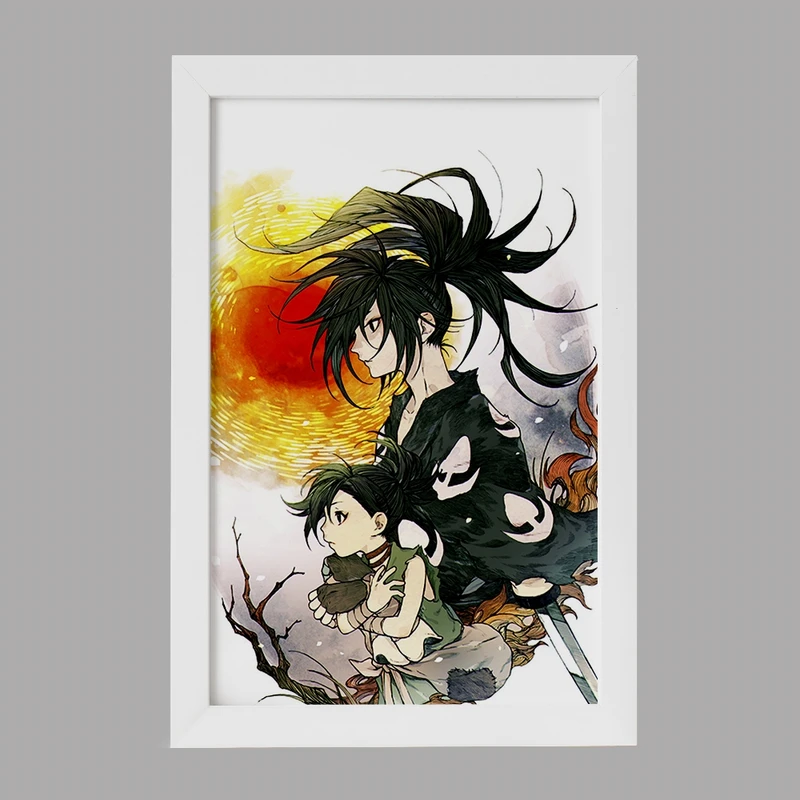 تابلو خندالو مدل هیاکیمارو و دورورو انیمه دورورو کد 33624