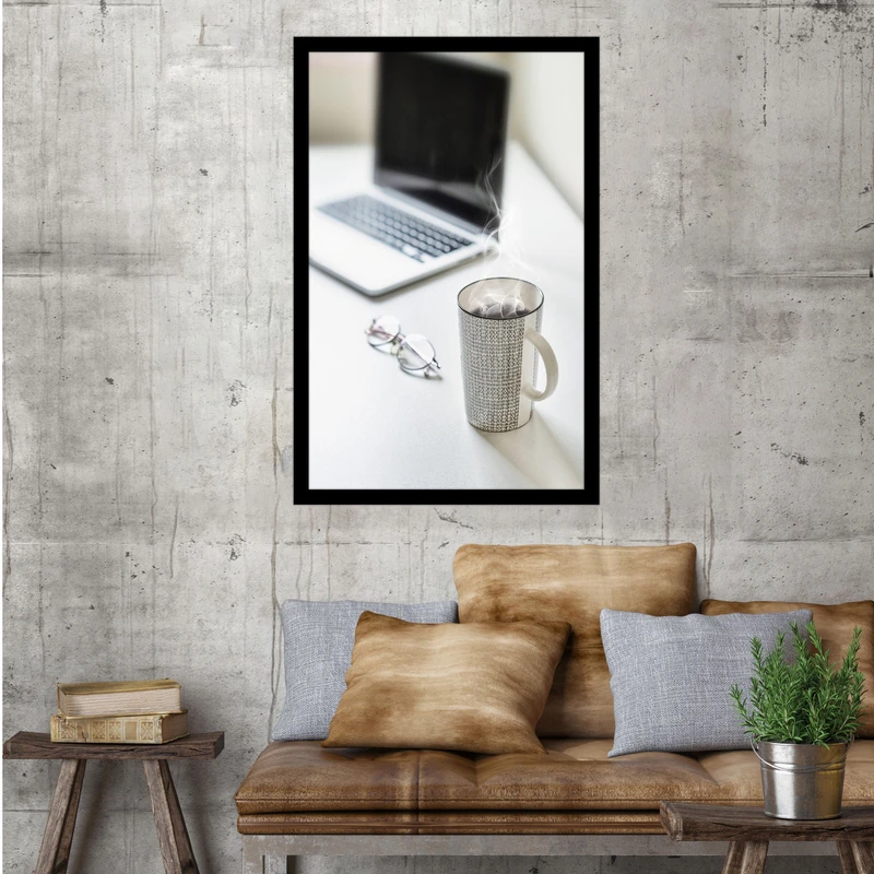 تابلو بکلیت طرح فنجان قهوه مدل B-bu1475