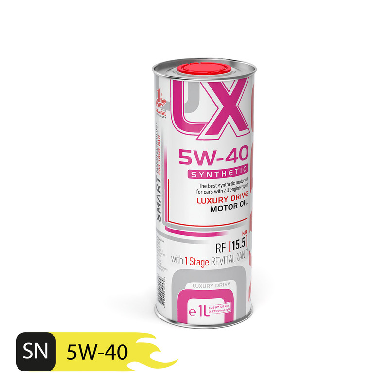 روغن موتور اکسادو مدل 5W-40 SN Luxury Drive حجم 1 لیتر