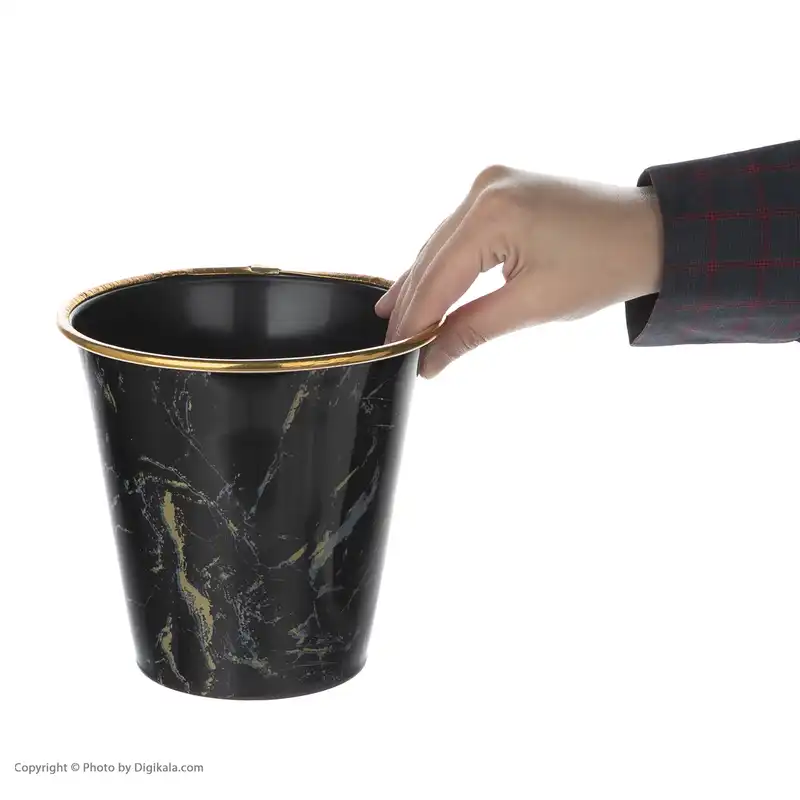 سطل زباله ونوس پلاستیک مدل خورشید کد A100