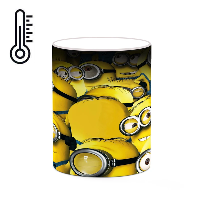 ماگ حرارتی کاکتی طرح minion مینیون مدل mgh42922
