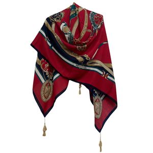 نقد و بررسی روسری زنانه مدل نخ پنبه پاییزه منگوله دار کد SIA5 توسط خریداران