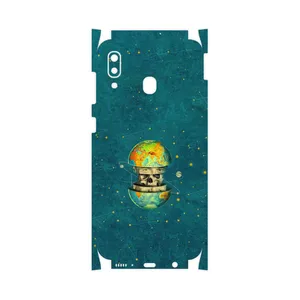 MAHOOT Collage of Earth Face-FullSkin Cover Sticker for Samsung Galaxy M10s