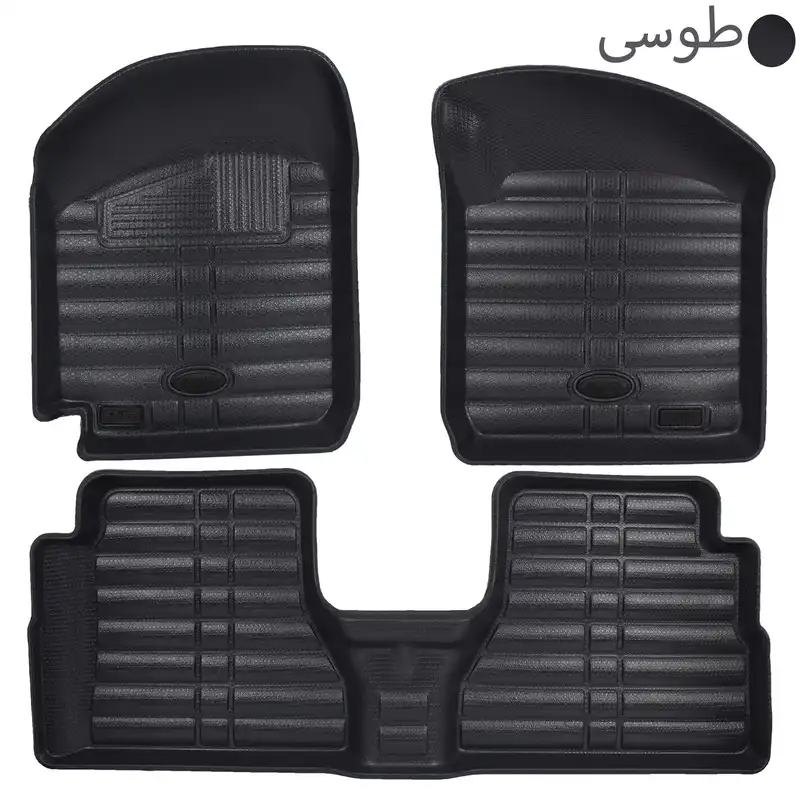 کفپوش سه بعدی خودرو بابل کارپت مدل ECCO مناسب برای پراید