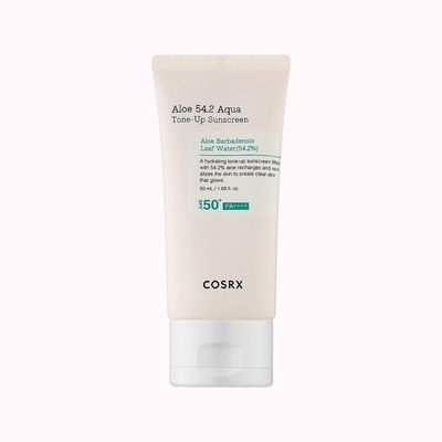 کرم ضد آفتاب بدون رنگ کوزارکس SPF 50 مدل 54.2  مناسب انواع پوست‌ حجم 50 میلی‌لیتر