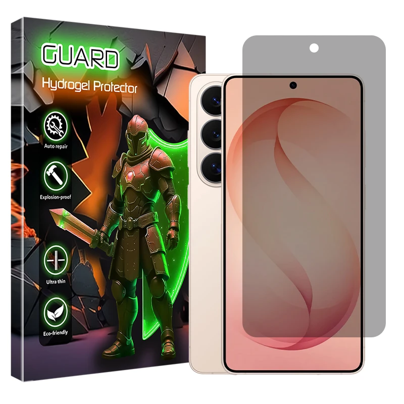 محافظ صفحه نمایش حریم شخصی گارد مدل هیدروژلی مناسب برای گوشی موبایل سامسونگ Galaxy S26 Ultra