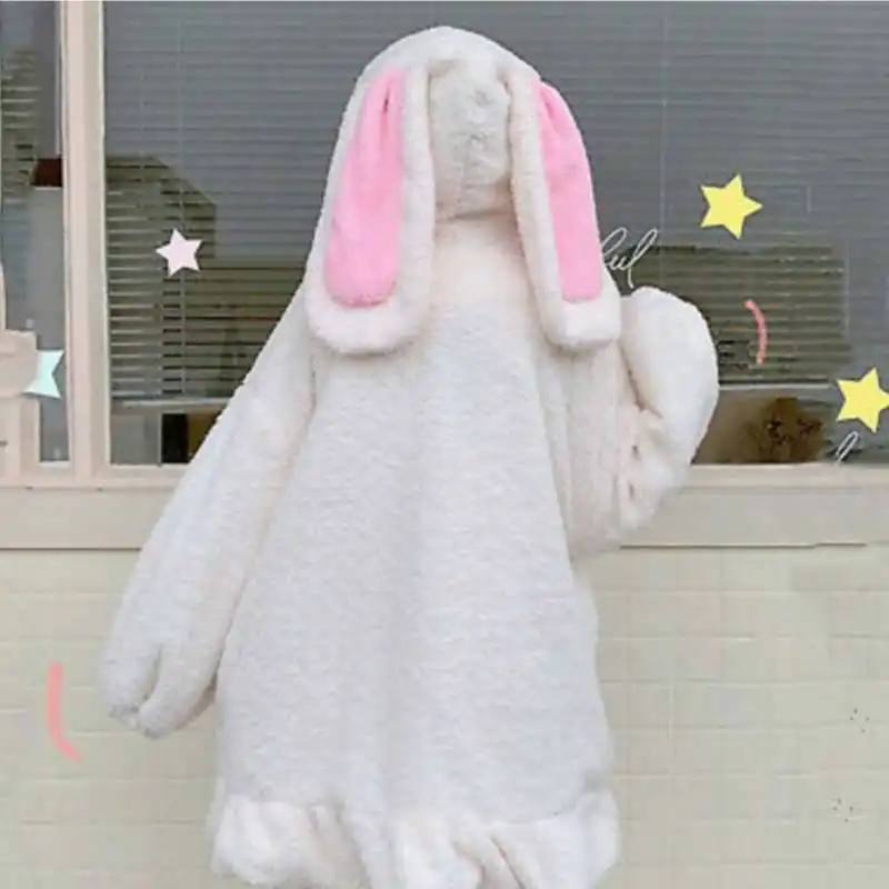 پالتو زنانه مدل گوش دار پنبه ای