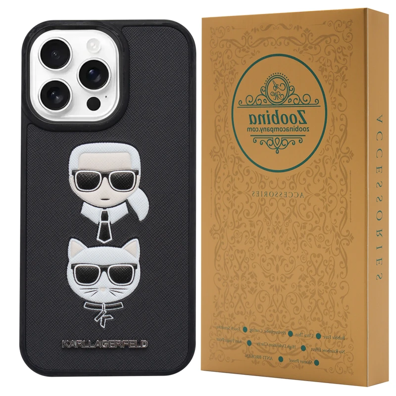 کاور زوبینا مدل کارلو مناسب برای گوشی موبایل اپل iPhone 15 Pro Max