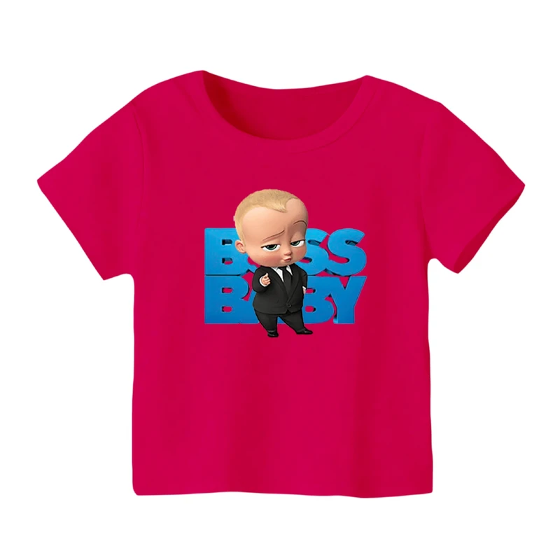 تی شرت آستین کوتاه بچگانه مدل بچه رئیس کد ۱