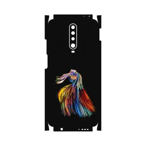 MAHOOT Rainbow Hair Digital Art-FullSkin Cover Sticker for Xiaomi Redmi K30