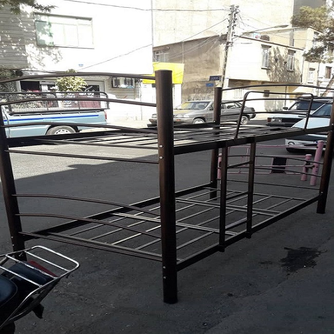تختخواب دو طبقه مدل شادی سایز 200 × 90 سانتی متر تختخواب دو طبقه مدل شادی سایز 200 × 90 سانتی متر