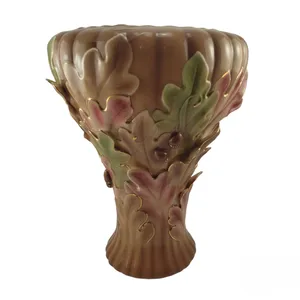 گلدان دکوری فرانز مدل برگ کد FZ01197