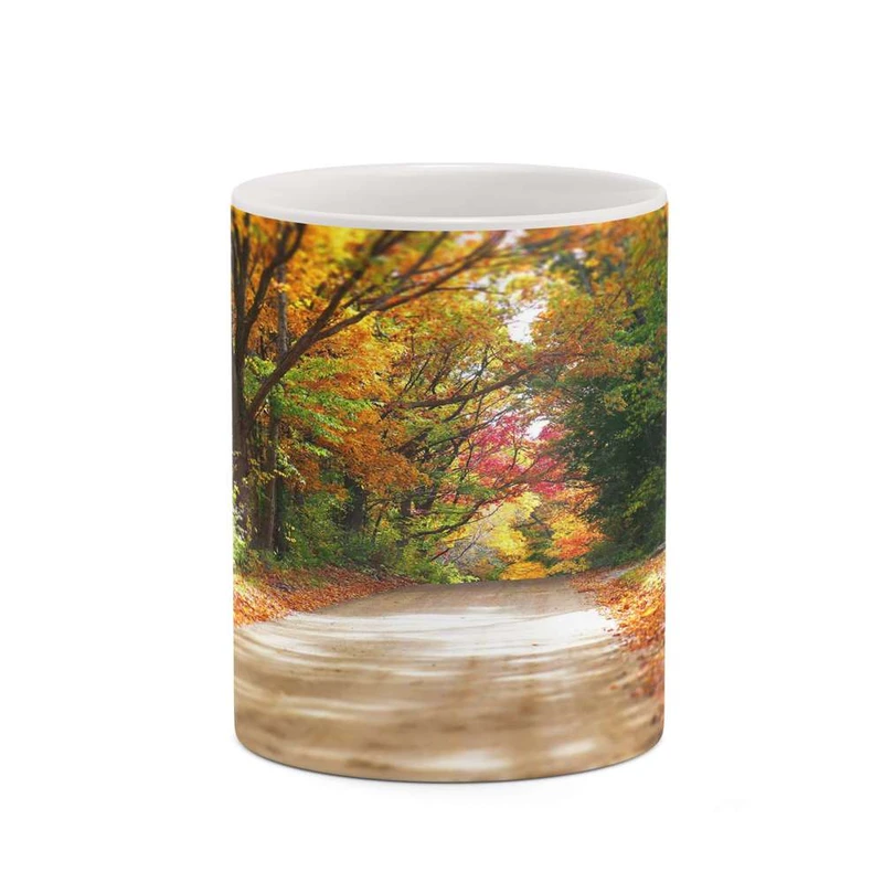 ماگ کاکتی مدل منظره پاییزی کد mgh18562