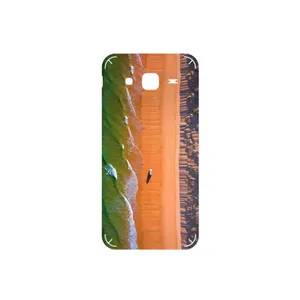 MAHOOT Beach and Green Sea Cover Sticker for Samsung Galaxy J5