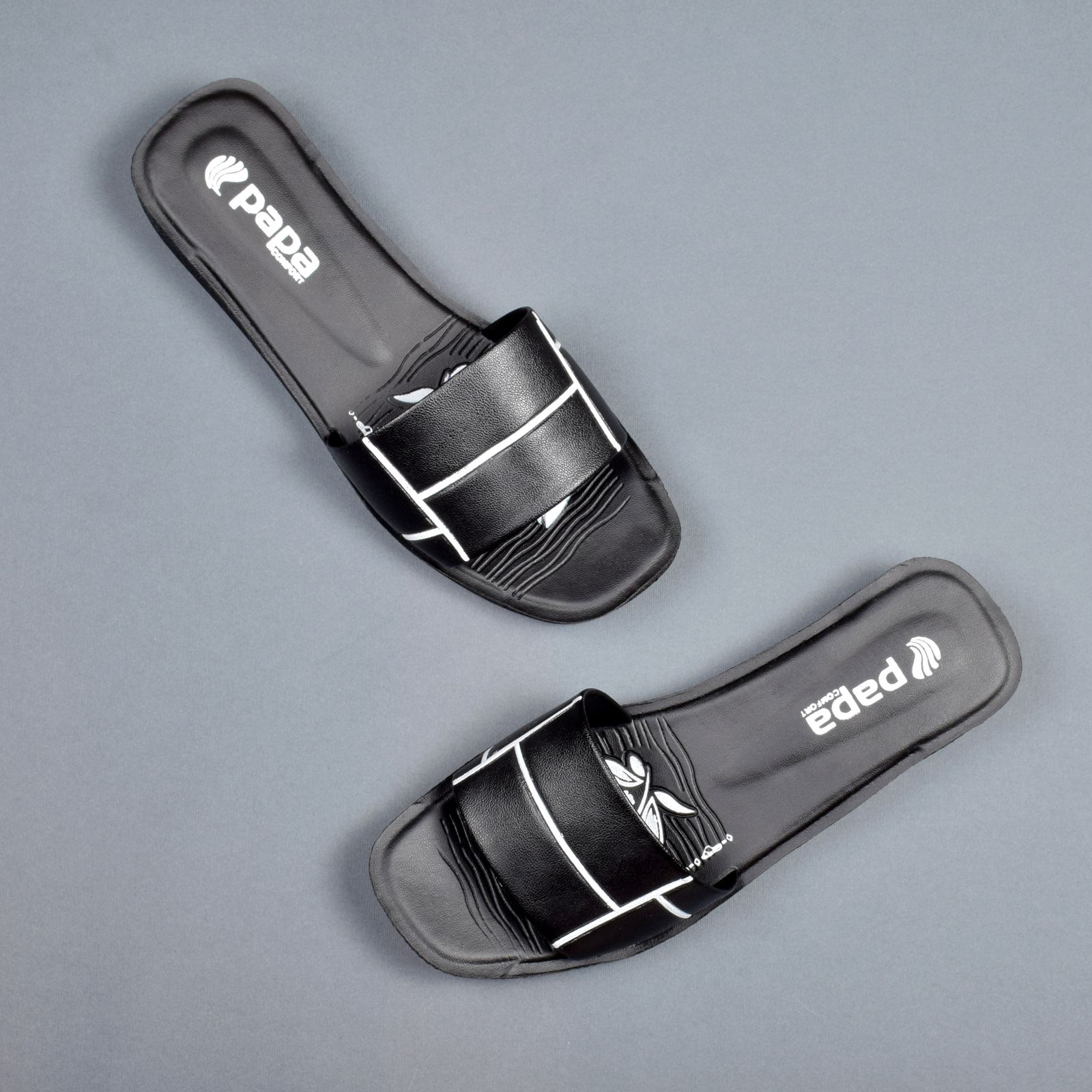 دمپایی زنانه پاپا مدل BK.2783 - - 5