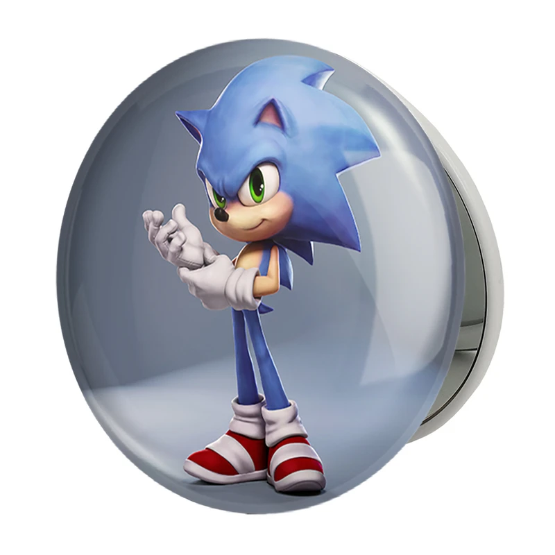 آینه جیبی خندالو طرح سونیک (Sonic) مدل تاشو کد 37038