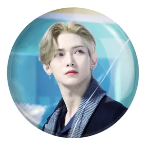 پیکسل خندالو طرح یوسانگ گروه ایتیز ATEEZ کد 21230 مدل بزرگ