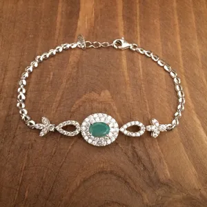 دستبند نقره زنانه  کد 3043