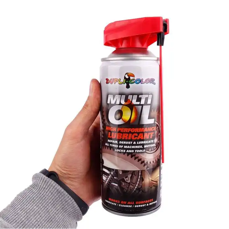 اسپری روان کننده و زنگ بر دوپلی کالر مدل سوسماریSaurian حجم 400 میلی لیتر