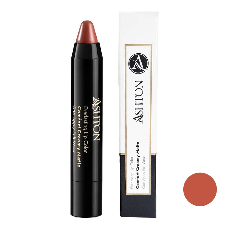 رژلب مدادی اشتون مدل روغن کرنبری شماره 07