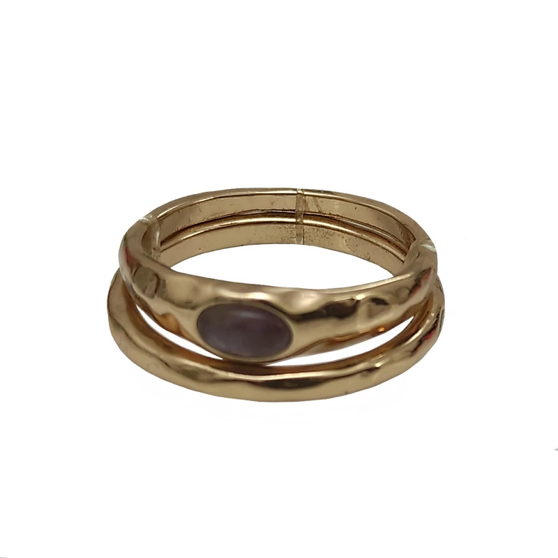 انگشتر زنانه مدل E2523 بسته 2 عددی