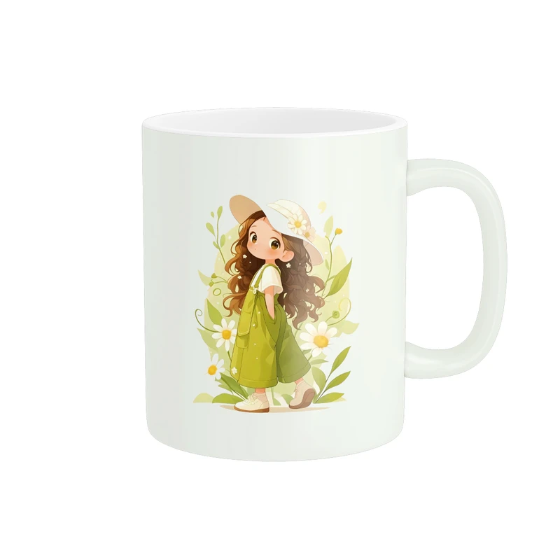 ماگ پاد آفرین طرح دخترک کد 179