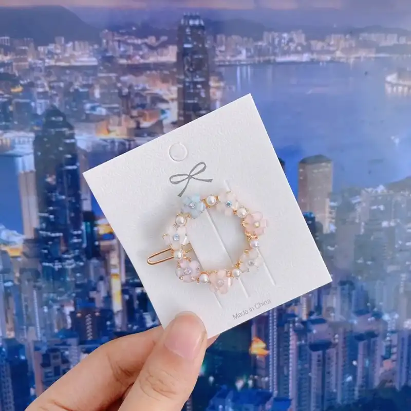 گیره مو زنانه مدل شکوفه