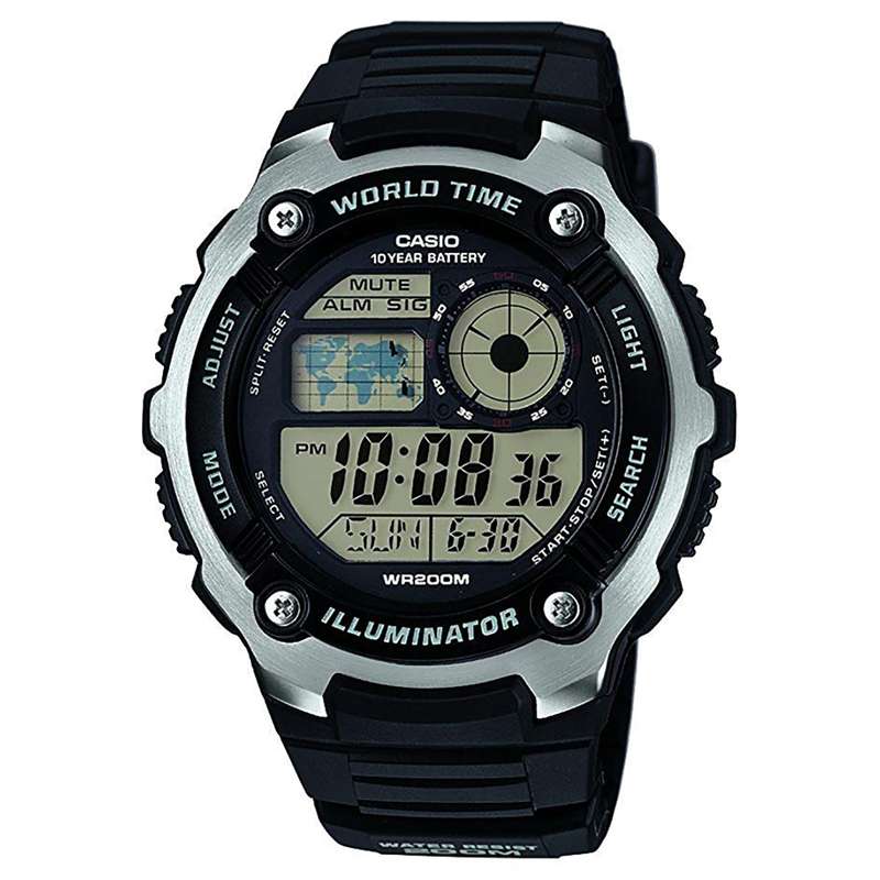ساعت مچی دیجیتالی مردانه کاسیو مدل AE-2100W-1AVDF