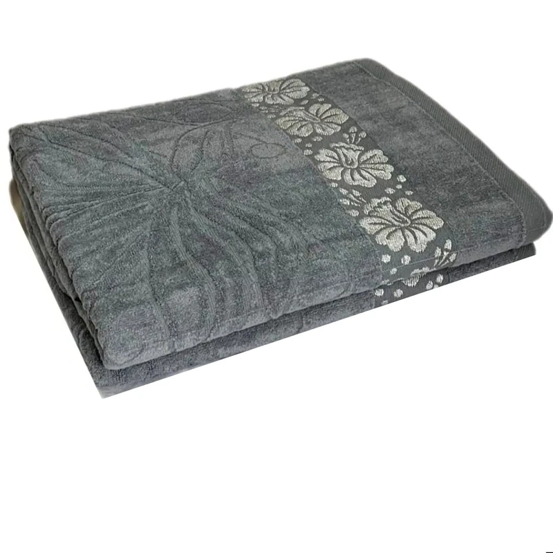 حوله حمام هنرمند مدل کلاریس سایز 145x80 سانتی متر