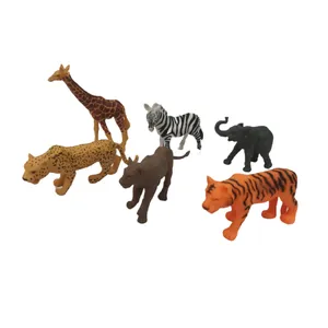 فیگور مدل حیوانات جنگل مجموعه 6 عددی
