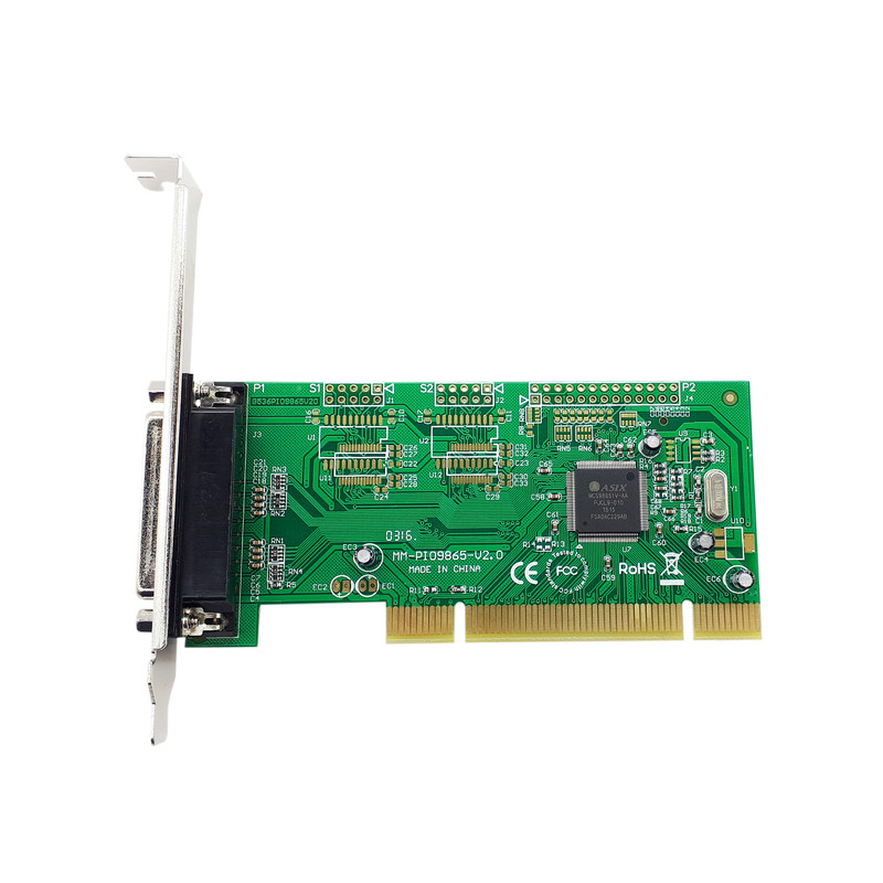 کارت تبدیل PCI به Parallel مدل چیپ اسیکس MCS9865IV