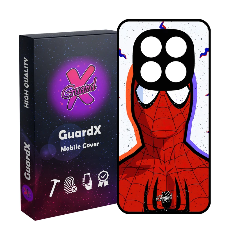 کاور گارد ایکس طرح Spider Man مدل 10495 مناسب برای گوشی موبایل شیائومی Redmi Note 14 Pro 4G