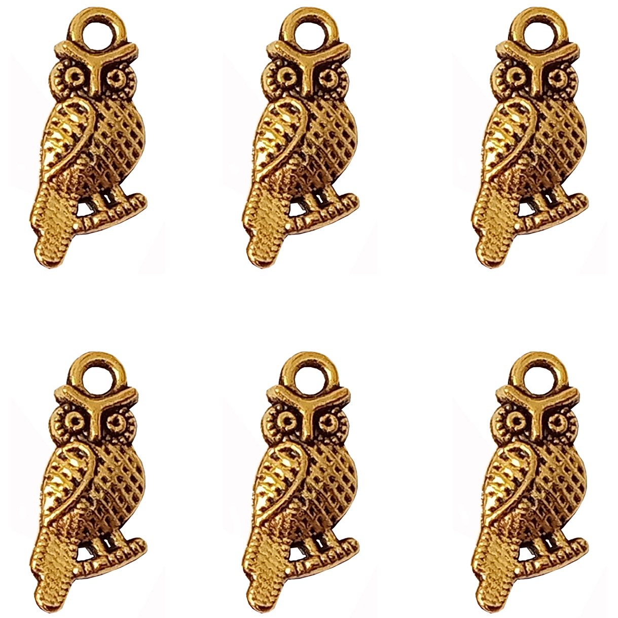 آویز دستبند طرح جغد کد B-P_F_7 بسته 6 عددی