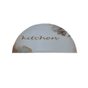 پادری مدل نیم دایره طرح آشپزخانه کد 8658 سایز 90×45 سانتی متر