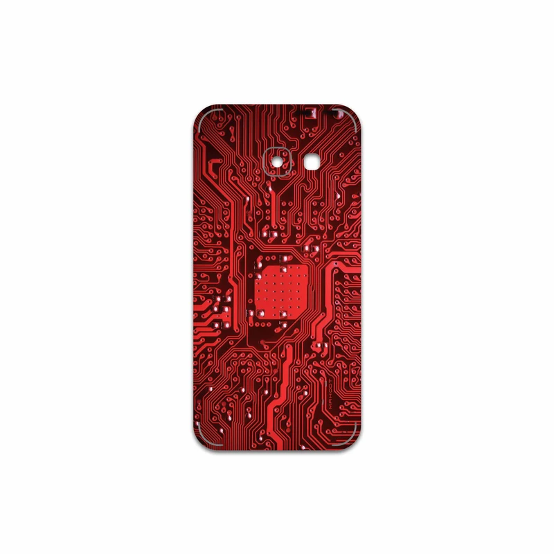 برچسب پوششی ماهوت مدل Red Printed Circuit Board مناسب برای گوشی موبایل سامسونگ Galaxy A3 2017