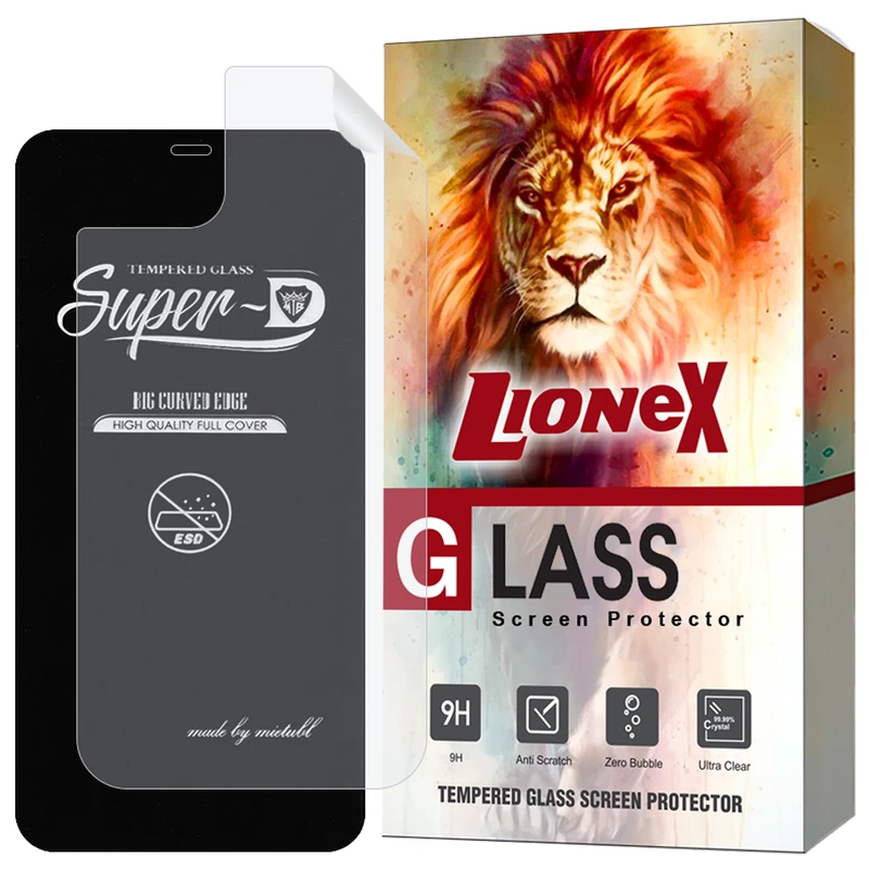 محافظ صفحه نمایش لایونکس مدل SUNL مناسب برای گوشی موبایل اپل iPhone 11 به همراه محافظ پشت گوشی